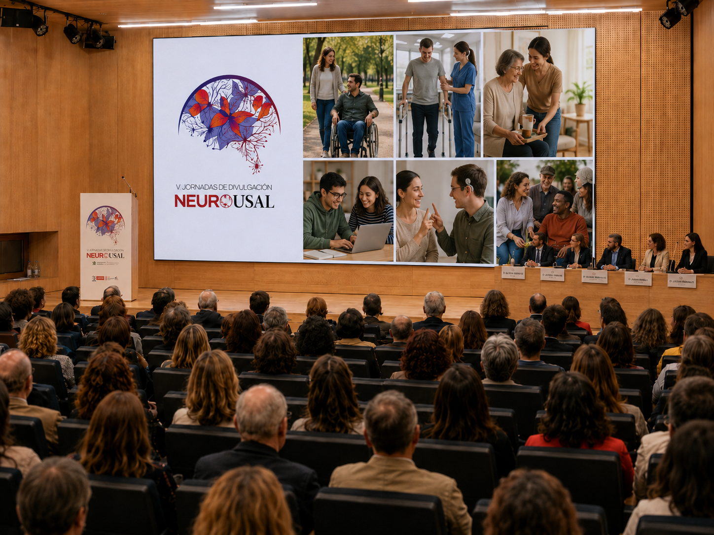 Presentación de proyectos de asociaciones en las V Jornadas NeuroUsal