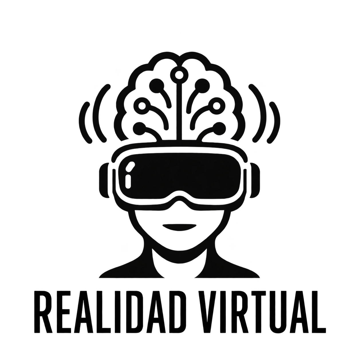 Logo de realidad virtual